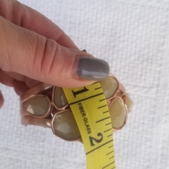 Heidi Klum rosegold clamper bracelet - Picture 7 of 9